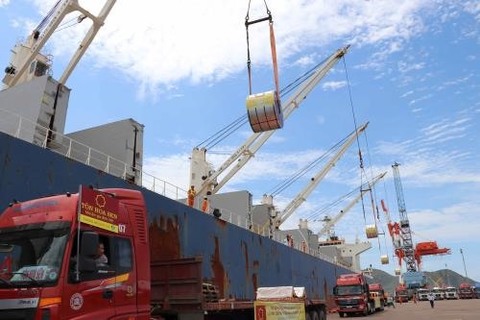 Xuất khẩu sắt/thép tháng 7 của Việt Nam tăng 32% so với năm trước