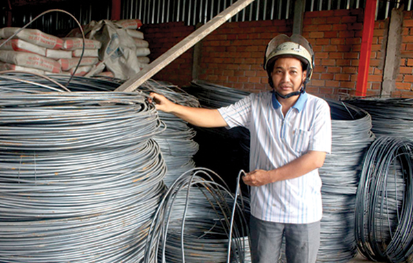 Cần Thơ: Thép xây dựng tăng giá